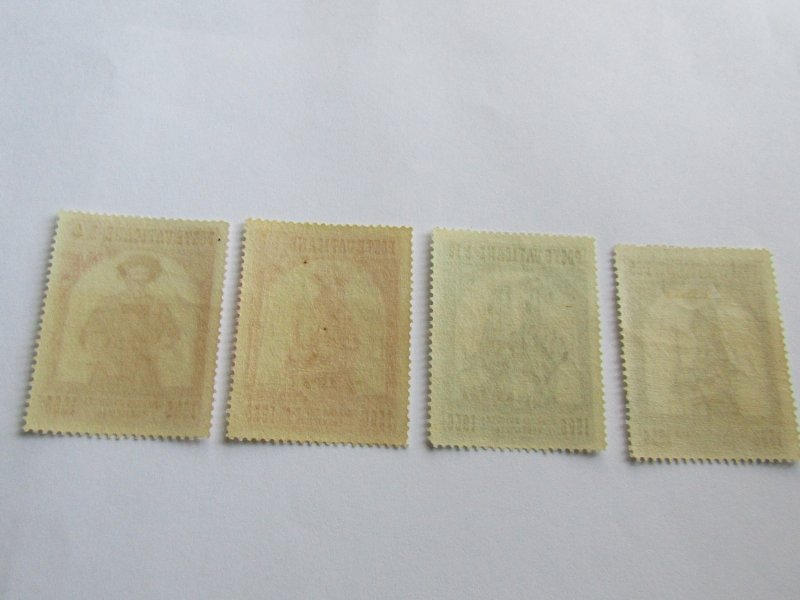 Vatican City Stamps, Scott # 203-206, Set of 4 MNH OG 1956,