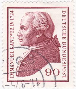 Germany 1974 250th Birth Anniv. I. Kant -90pf SG 1702