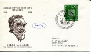 Germany  FDC  Oscar von Miller  VF