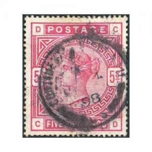 SG180 QV 5/- Rose