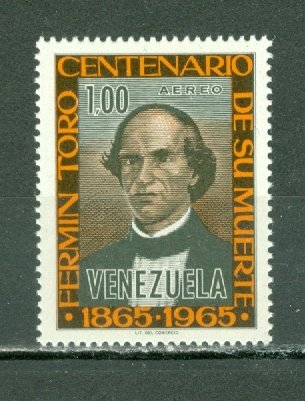 VENEZUELA 1965 TORO #C911 MNH...$1.25