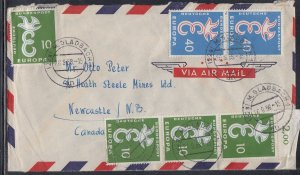 Germany - Sep  28, 1958 Airmail Cover to Canada