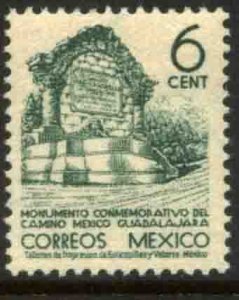 MEXICO 789 6¢ 1934 Definitive Wmk S.H.C.P. UNUSED, NO GUM. F-VF.