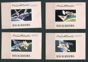 Ras Al Khaima 6 Sheets Proof ?? Assay??Space MNH  5739