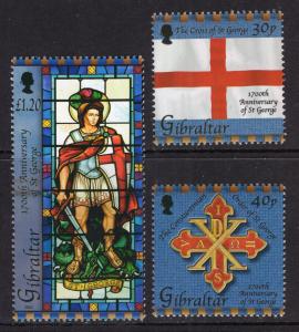 Gibraltar 938-940 MNH VF