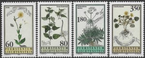 Liechtenstein 1056-59  1995  set  4  VF NH