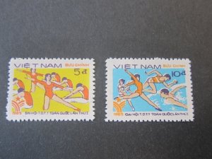 Vietnam1985 Sc 1549-50 set MNH