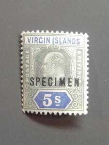 British Virgin Is. 37SP F-VF MH. Scott $ 100.00 approx.