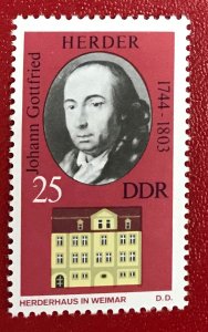 1973 DDR Sc 1474 MNH 25pf Johann Gottfried Herder CV$0.25 Lot 1438