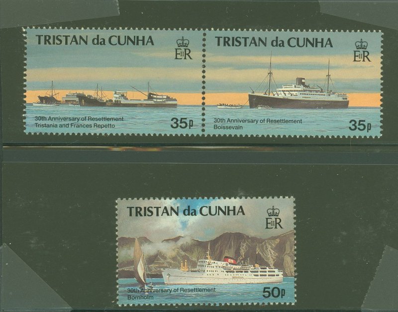 Tristan da Cunha 529a530 Mint (NH) Single Set) Worldwide
