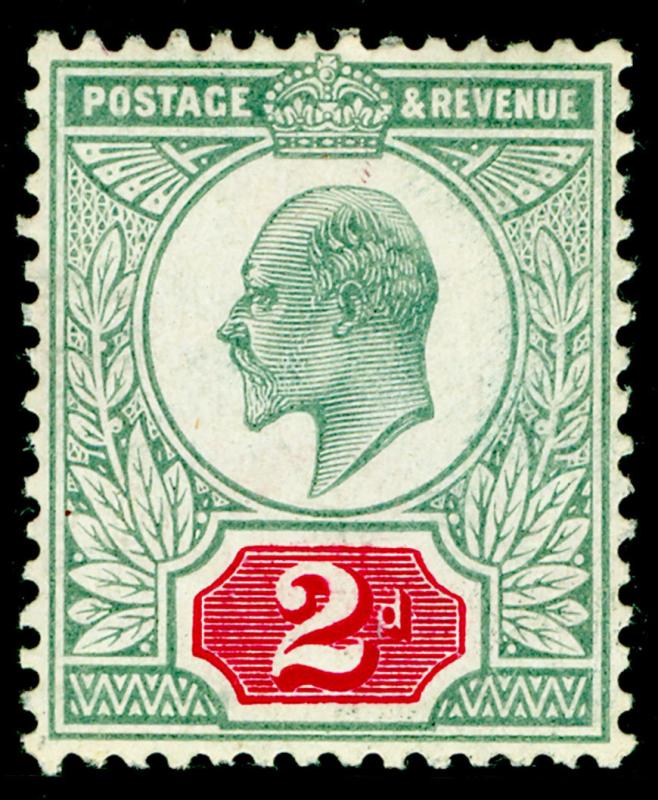 SG229 SPEC M12(-), 2d blue-green & brt carmine (C), NH MINT. UNLISTED (RC)