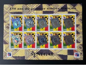 Senegal 1999 Mi. 1624 board first French stamp hologram Philexfrance-