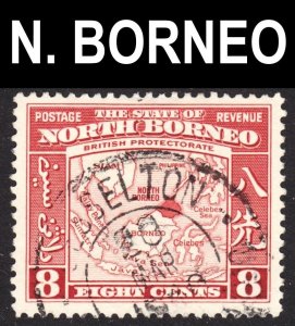 North Borneo Scott 198 VF used. Nice SON cds.  FREE...