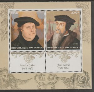 MARTIN LUTHER sheet containing two values mnh