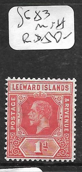 LEEWARD ISLANDS  (PP0105B) KGV  DIE I  1D  SG  83  MNH