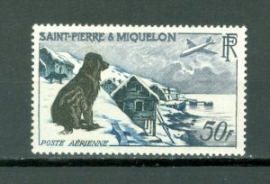 ST.PIERRE & MIQUELON  DOG #C21...MNH...$55.00