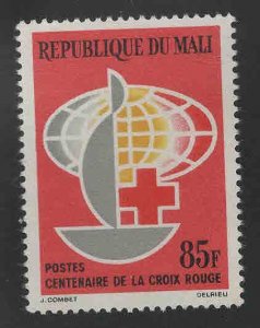 Mali Scott  54 Red Cross stamp