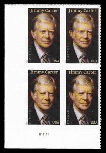 PCBstamps  US #6043 PB $3.12(4x{78c})Jimmy Carter, MNH, (PB-3a)
