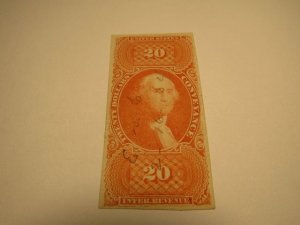 US Stamp, Scott #R98a, used, Miller certificate, Scott CV $200.00, nice center,