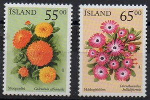 ICELAND - 2001 - FLOWERS -