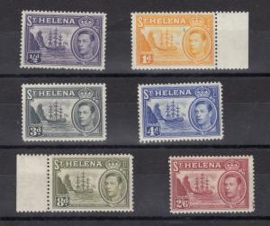 St Helena KGVI 1938 Short Set To 2s 6d SG138 MNH J1761