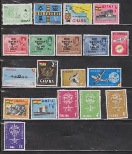 GHANA - Lot Of Mostly Mint Never Hinged Issues - Nice Stamps