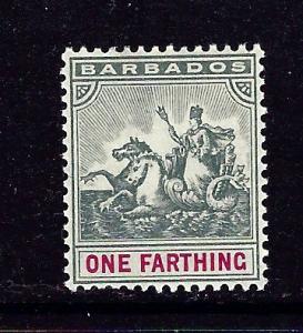 Barbados 90 MH 1904 issue 