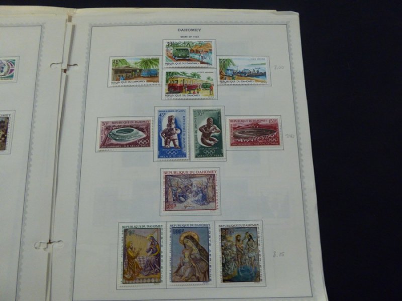 Dahomey 1899-1972 Fabulous Collection of Mint and Used Stamps