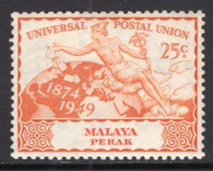 Malaya Perak 104 MNH VF