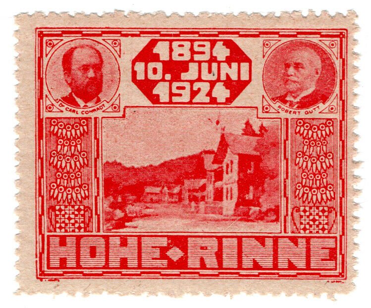 (I.B-CK) Hungary Local Post : Hohe Rinne 30th Anniversary