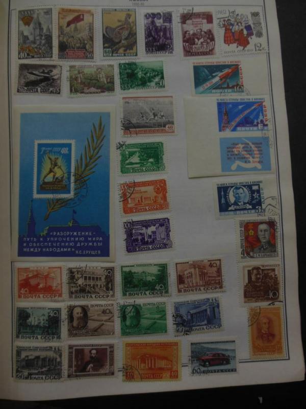 WORLDWIDE : Russia - Singapore. Thousands of Mint & Used on pages. Many Better.