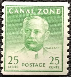 Canal Zone #162 MNH Coil Single John F Wallace SCV $2.75 L48