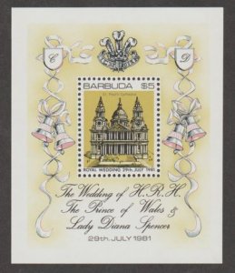 Barbuda Scott #496 Stamp - Mint NH Souvenir Sheet
