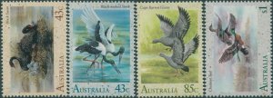 Australia 1991 SG1279-1282 Waterbirds set MNH