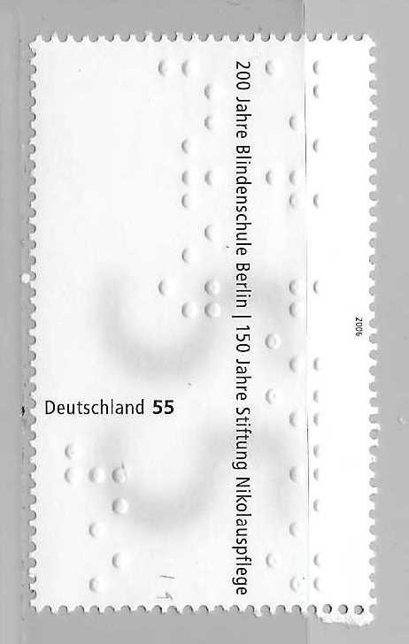 Germany 2374 Braile single MNH