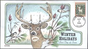 #4425 Winter Holidays Collins FDC