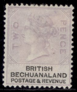 BRITISH BECHUANALAND QV SG11a, 2d pale lilac & black, M MINT. Cat £120.