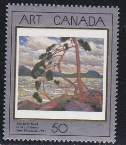 Canada # 1271, Painting The West Wind, NH, 1/2 Cat.