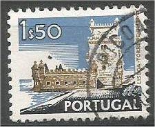 PORTUGAL, 1972, used 1.50e, Buildings, Scott 1126