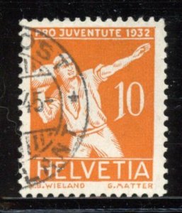 Switzerland # B62, Used.