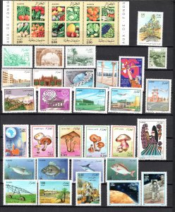 1989- Algeria- Algérie- Full year- Année complète- 33 stamps - 33 Timbres-MNH**