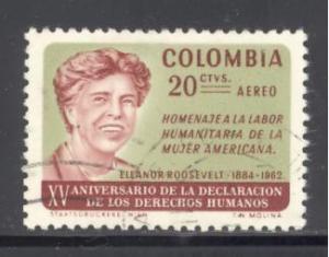 Colombia Sc # C462 used (DT)