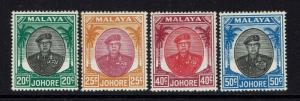 Jahore SG# 141 - 144 - Mint Hinged (No a's) - Mint Hinged - Lot 040517