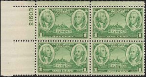 785 Mint,OG,NH... Plate Block of 4... SCV $1.20