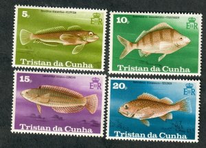 Tristan da Cunha #243 - 246 set of MNH singles