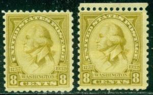 SCOTT # 713, MINT, OG, H/HR, FINE/BETTER, 2 STAMPS, GREAT PRICE!