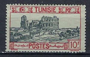 Tunisia 111 MH 1926 issue; penciled numbers on back; sh perfs (ak2426)