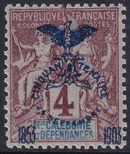 New Caledonia 1903 Sc 68 MLH*