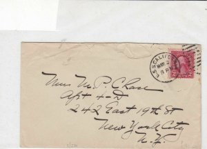 united states U.S.S.California cancel stamps cover ref 21420