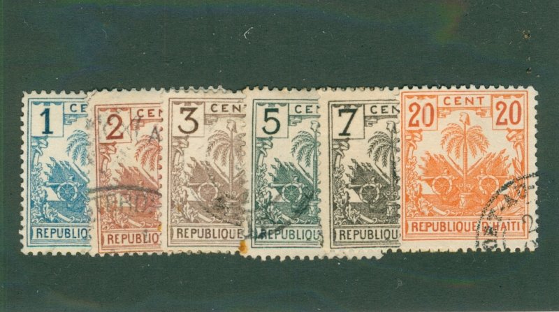 Haiti 38-43 USED CV $8.30 BIN $3.75